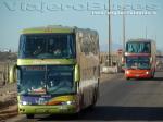 Unidades Marcopolo Paradiso 1800DD / Volvo B12R - Scania K420 / Los Corsarios - Pullman Bus