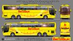 Busscar Jum Buss 380 / Mercedes Benz O-500RSD / Pullman C. Beysur - Diseño: Alvaro Urriola
