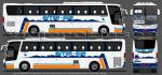 Busscar Vissta Buss LO / Mercedes Benz O-400RSE / Inter Sur - Diseño: José Escobar