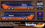 Mercedes Benz O-370RSD / Flota Barrios - Diseño: Kevin Valenzuela