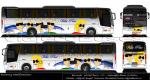 Busscar Vissta Buss LO / Mercedes Benz O-500RS / Salon Villa Prat - Diseño: Miguel Angel Troncoso