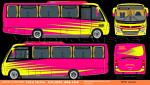 Busscar Micruss / Mercedes Benz LO-915 / Turismo - Diseño: Iván Arias
