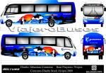 Busscar Micruss / Mercedes Benz LO-915 / Turismo - Diseño: Sebastian Contreras