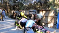 27 personas resultaron heridas al volcar bus de la empresa Nar Bus en ruta Toltén Temuco 25 pasajeros se trasladaban en el bus de la empresa Nar Bus, que...