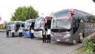 Este Jueves comienza nuevo servicio de buses Talca-Santiago TALCA.- Seis salidas diarias a Santiago iniciará este jueves la empresa Interbus, operando...