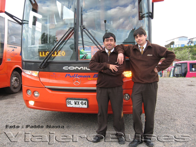 Comil Campione 3.45 / Mercedes Benz O-500RS / Pullman Bus Lago Peñuelas Conductor: Hexssellrs Perez - Auxiliar Miguel Velasquez