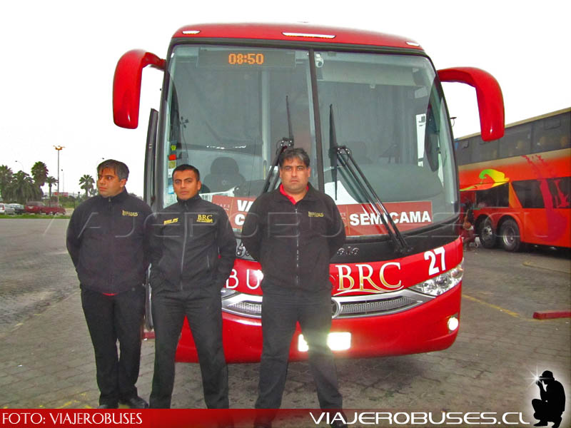 Tripulación Buses BRC - Alex Salazar - Luis Bonilla - Gabriel Milla