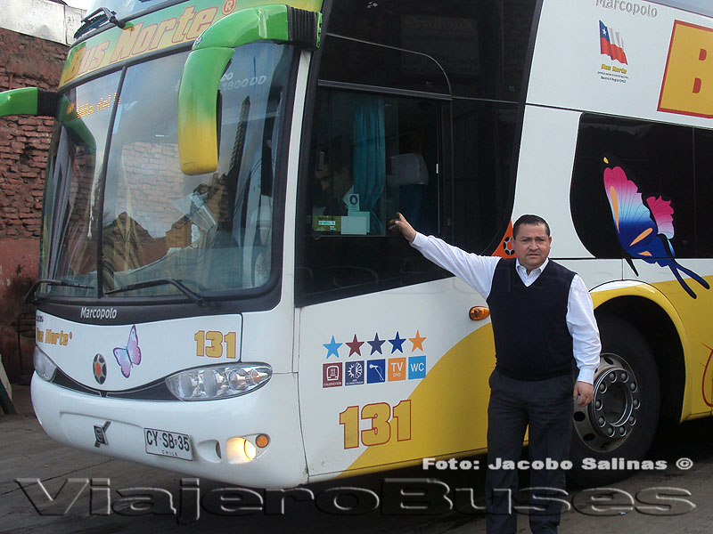 Marcopolo Paradiso 1800DD / Volvo B12R / Bus Norte - Conductor: Jorge Villanueva