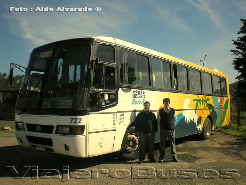 Metalpar Yelcho / Mercedes Benz OF-1721 / Berr Tur  Conductor: Fabian Calquin - Auxiliar: Cesar Palavecino