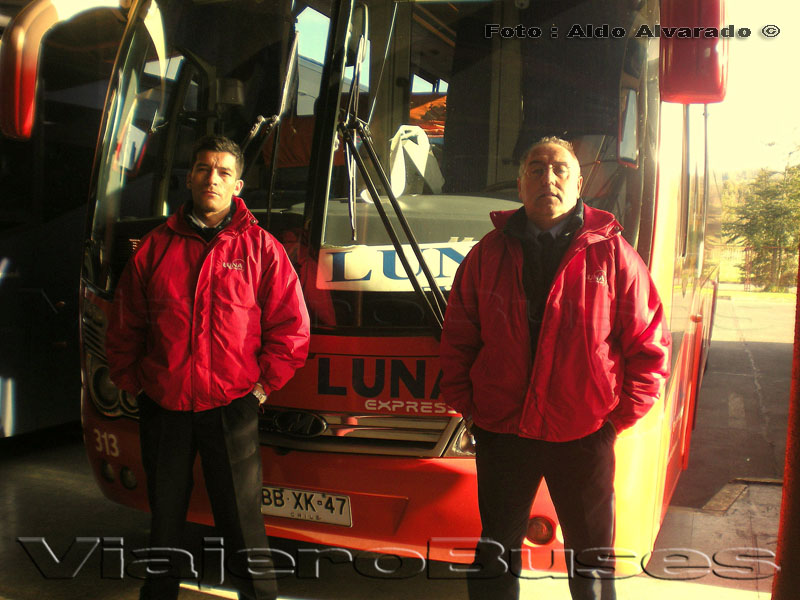 Maxibus Lince / Mercedes Benz O-500R / Pullman Luna Conductor: Luis Mora - Auxiliar: Cristian Paillacar