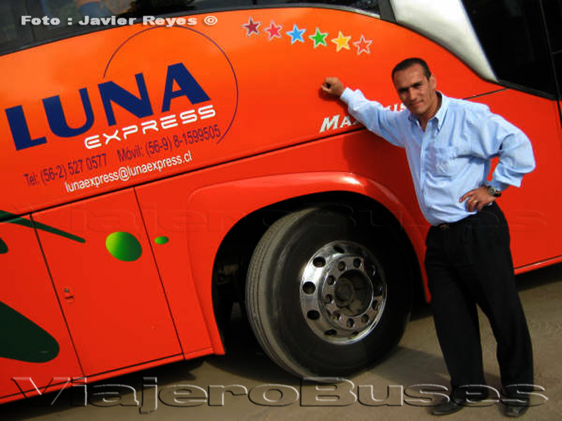 Maxibus Lince 3.45 / Mercedes Benz O-500R / Pullman Luna Conductor: Fernando Reyes