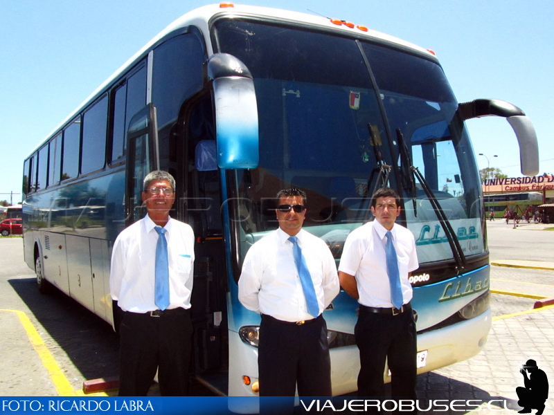 Marcopolo Viaggio 1050 / Scania K340 / Libac - Conductores: Cesar Perez, Patricio Lucero Castro - Asistente: Carlos Lobos