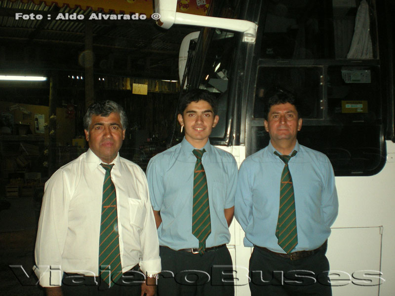 Busscar El Buss 340 / Scania K113 / Berr Tur Conductores: Carlos Rios y Juan Cofre - Auxiliar: Aldo Alvarado