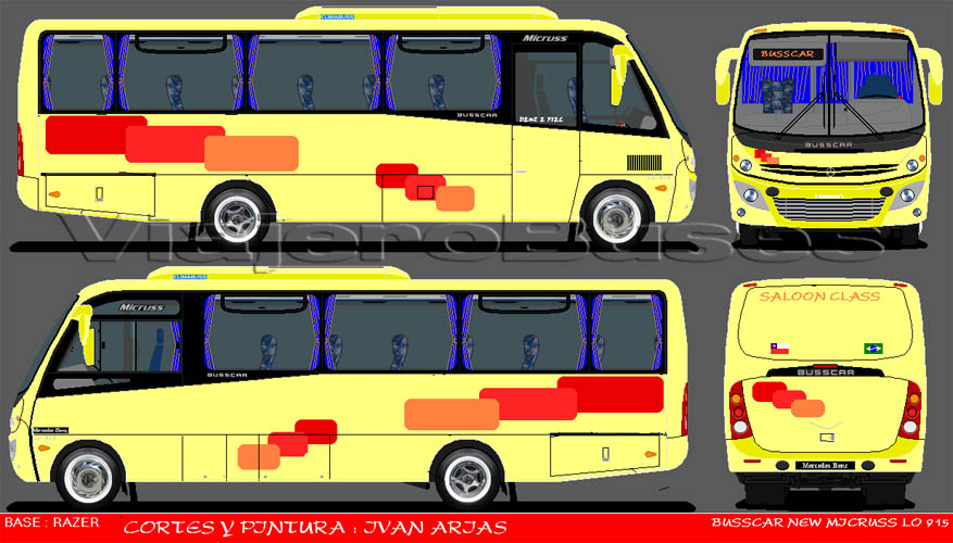 Busscar Micruss / Mercedes Benz LO-915 / Turismo - Ivan Arias