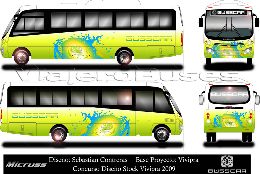 Busscar Micruss / Mercedes Benz LO-915 / Turismo - Sebastian Contreras