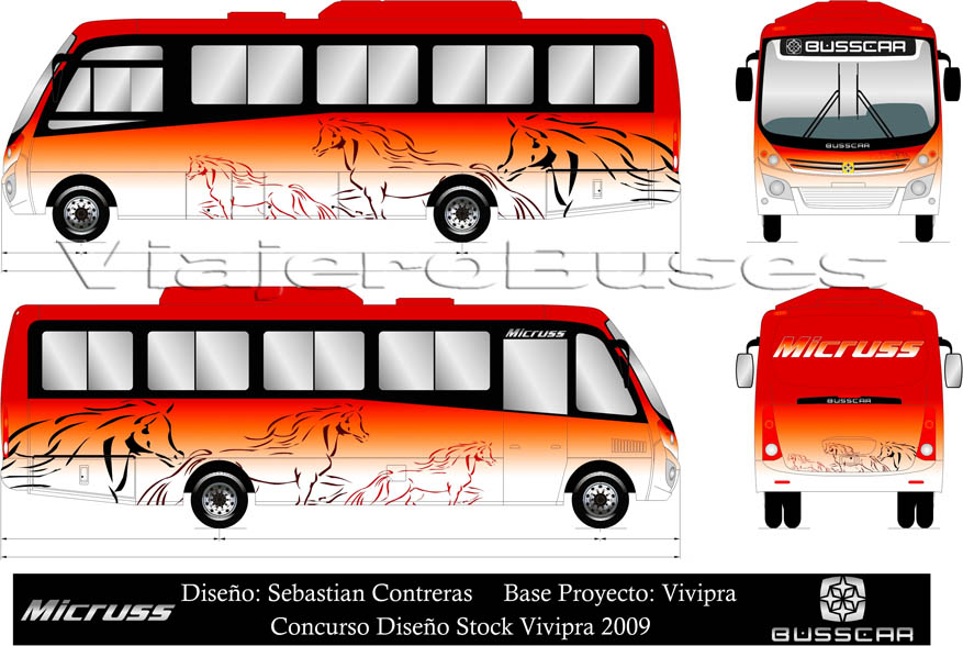 Busscar Micruss / Mercedes Benz LO-915 / Turismo - Sebastian Contreras