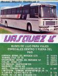 Aviso Publicitario Buses Vasquez