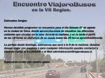 Encuentro ViajeroBuses en la VII Región