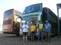 Viajero Buses en los talleres de Linea Azul