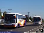 Busscar Vissta Buss LO - Comil Campione 3.45/ Scania K340 - Mercedes Benz O-500RS / Salón Villa Prat - Pullman del Sur