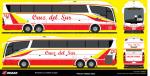 Irizar I6 3.90 - Marcopolo Andare Class / Mercedes Benz O-500RSD - OH-1628 / Cruz del Sur - Diseños: Matías Ulloa