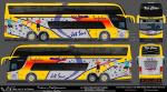 Comil Campione DD / Mercedes Benz O-500RSD / Jet Sur - Diseño: Jonathan Poblete