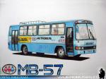 Inrecar Sagitario / Mercedes Benz OF-1115 / Metrobus MB 57 - Dibujo: Emilio Plaza