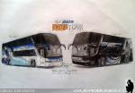 Modasa Zeus 3 / Volvo B420R / Moraga Tour - Dibujo: José Salinas