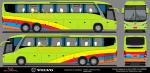 Comil Invictus 1200 / Volvo B380R / Queilen Bus - Diseño: Matias Ulloa