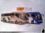 Irizar I6 3.90 / Mercedes Benz O-500RSD / Moraga Tour - Dibujo: José Salinas