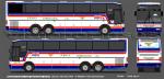 Busscar Jum Buss 360 / Mercedes Benz O-400RSD / Fenix Pullman Internacional - Diseño: Farid Apey