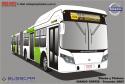 Busscar Urbanuss / Volvo B9S / Troncal Transantiago - Diseño: Juanjo Cortes