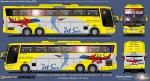 Busscar Jum Buss 380 / Mercedes Benz O-500RS / Jet Sur - Diseño: Alvaro Urriola