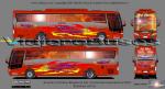 Busscar Vissta Buss Elegance 360 / Mercedes Benz O-500R / Jet Sur - Diseño: Alvaro Urriola