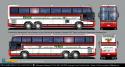 Marcopolo Paradiso GV1150 / Mercedes Benz O-400RSD / Fenix Pullman Norte / Diseño : Countach