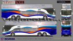 Modasa Zeus II / Scania K420 / Eme Bus - Diseño: Alvaro Urriola