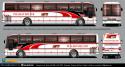 Busscar Jum Buss 340 / Mercedes Benz O-400RSE / Pullman del Sur / Diseño: Countach