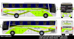 Busscar Vissta Buss Elegance 360 / Mercedes Benz O-500RS / Buses Jeldres - Diseño: Miguel Angel Troncoso