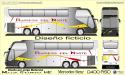 Ckamuria HD / Mercedes Benz O-400RSD / Rápidos del Norte - Diseño: Jorge Maturana