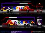 Comil Campione 4.05HD / Mercedes Benz O-500RSD / Pullman Carmelita - Diseño: Andres Bravo