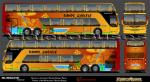 Busscar Panoramico DD / Volvo B12R / Ramos Cholele Diseño: Nicolas Baeza