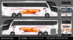 Marcopolo Paradiso G7 1600LD / Scania K420 / Pullman del Sur - Pintura: Marcelo Cortes