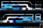 Comil Campione DD / Mercedes Benz O-500RSD / Estrella Polar - Diseño: Andres Bravo