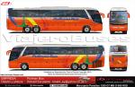 Marcopolo Paradiso 1200 G7 / Mercedes Benz O-500RSD / Pullman Bus - Diseño: Ronald Escalante