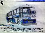 Marcopolo Viaggio GV1000 / Volvo B58 / Ruta Malleco - Diseño: Miguel Guzman
