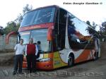 Marcopolo Paradiso 1800DD / Scania K420 / Pullman Los Libertadores - Conductor: Victor Almonacid y Asistente