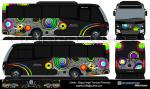 Busscar Micruss / Mercedes Benz LO-915 / Turismo - Diseño: Miguel Angel Troncoso