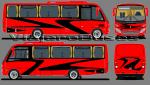 Busscar Micruss / Mercedes Benz LO-915 / Turismo - Diseño: Ivan Arias