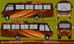 Busscar Micruss / Mercedes Benz LO-915 / Turismo - Diseño: Pablo Duarte