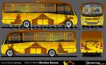 Tercer Lugar - Busscar Micruss / Mercedes Benz LO-915 / Turismo - Diseño: Nicolas Baeza